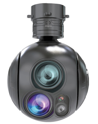 Тяжелый 30 кг многораторный дрон с фотоэлектрическими линзами AI Three Axis Series